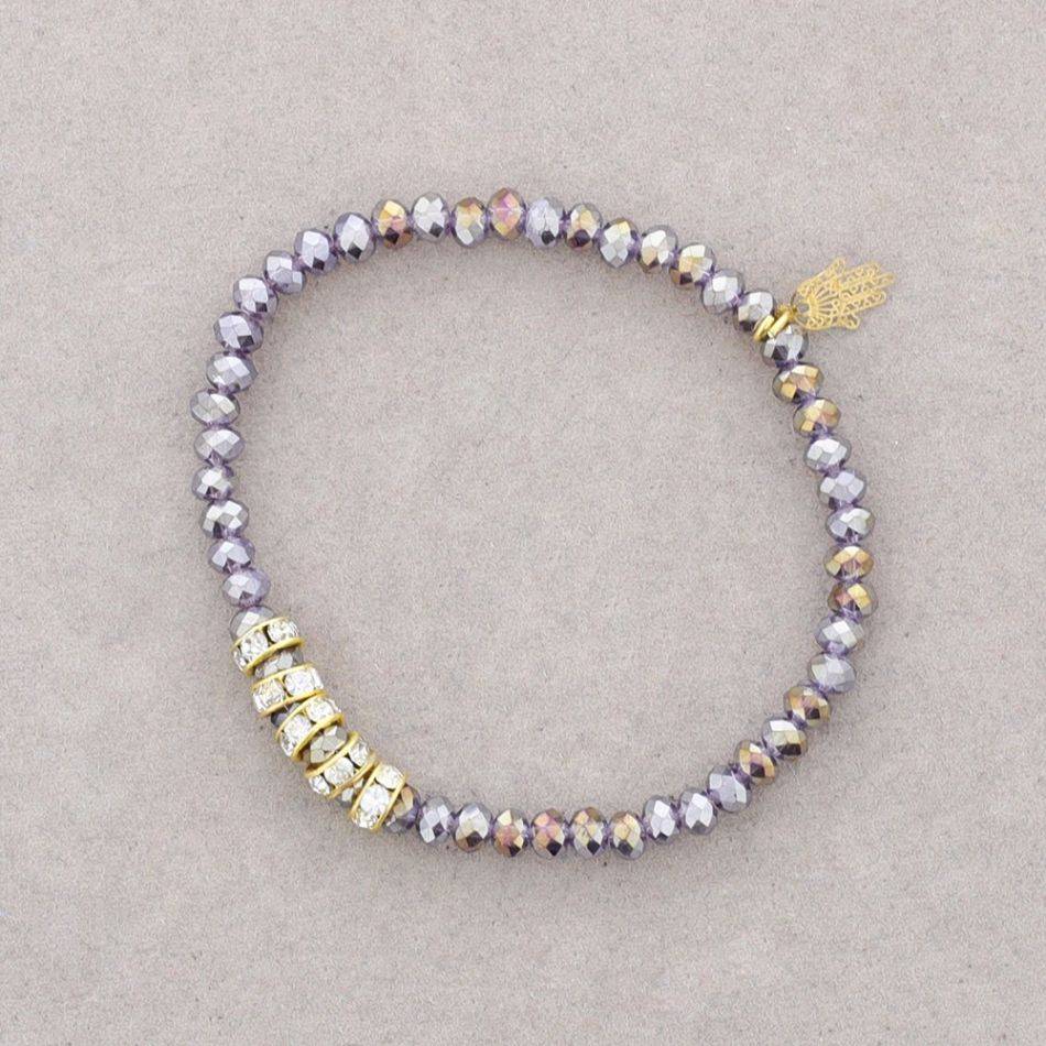 FACETED CRYSTALS BRACELET