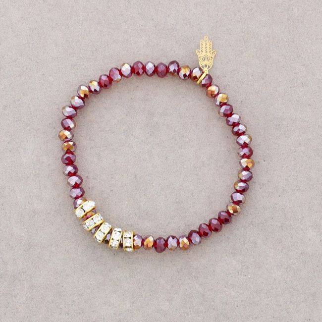 FACETED CRYSTALS BRACELET
