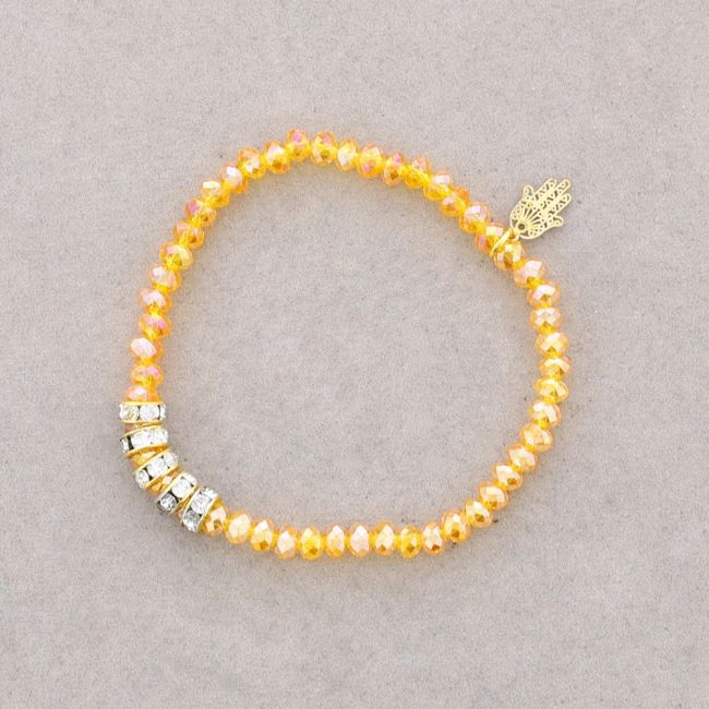 PULSERA CRISTALES FACETADOS