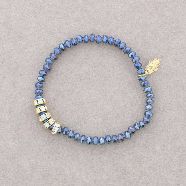 FACETED CRYSTALS BRACELET