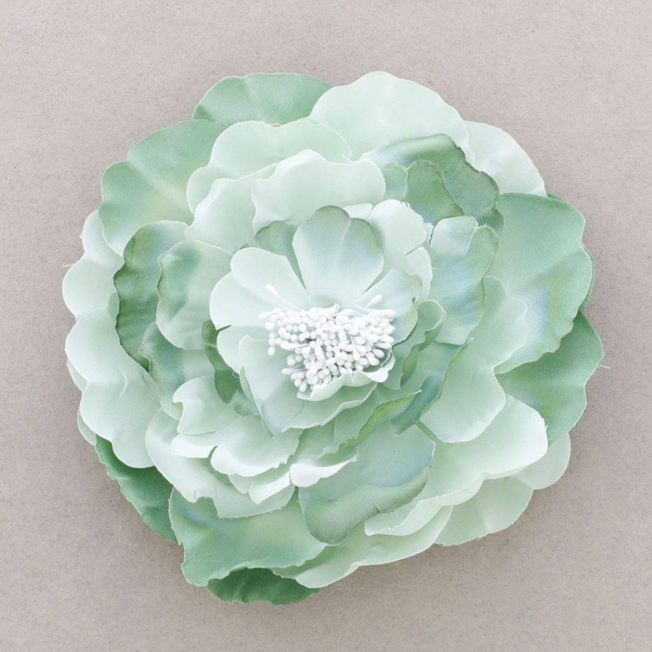 BROCHE FLOR TELA 16CM