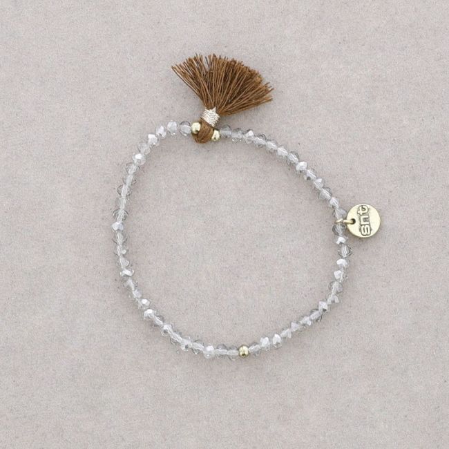 PULSERA CRISTALES FACETADOS