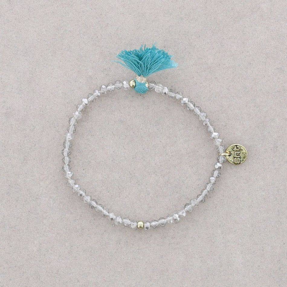 FACETED CRYSTALS BRACELET