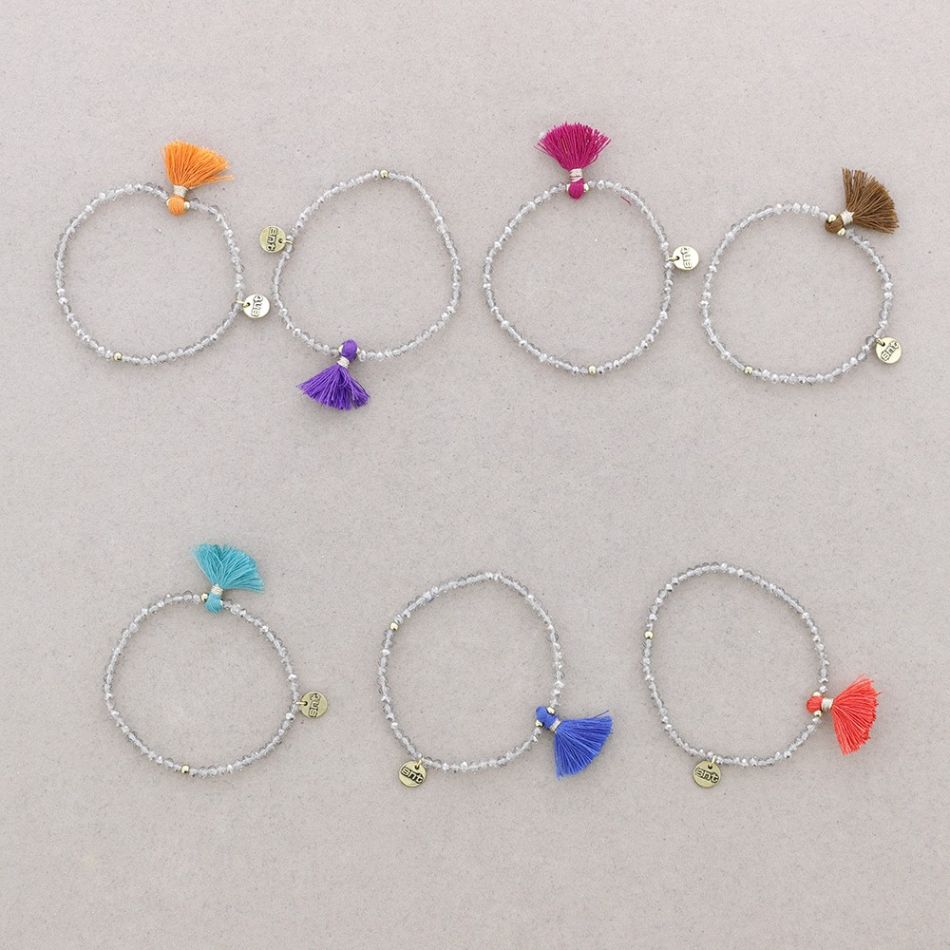 FACETED CRYSTALS BRACELET