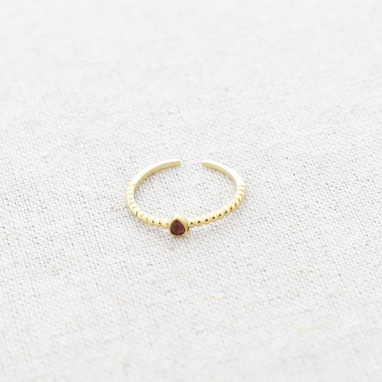 STONE STEEL RING 2