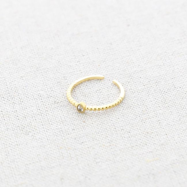 ANILLO ACERO PIEDRA