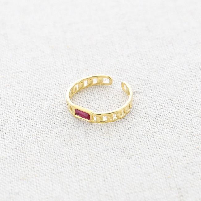 ZIRCONIA STEEL RING