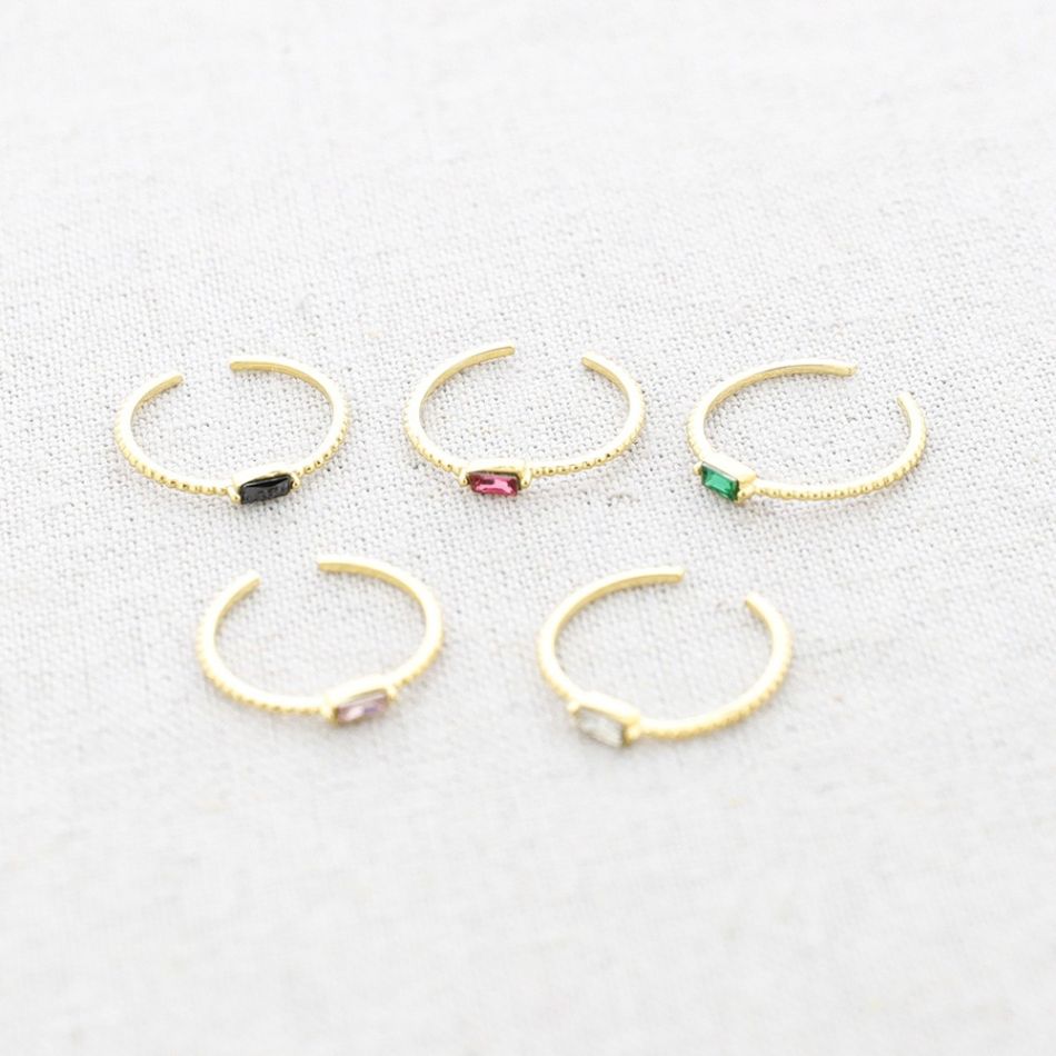 ANILLO ACERO CIRCONITA