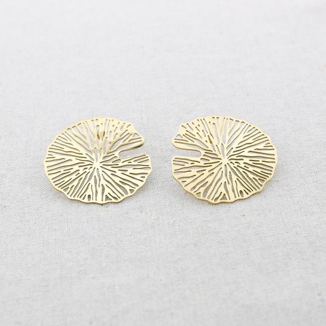 STEEL FILIGREE EARRINGS