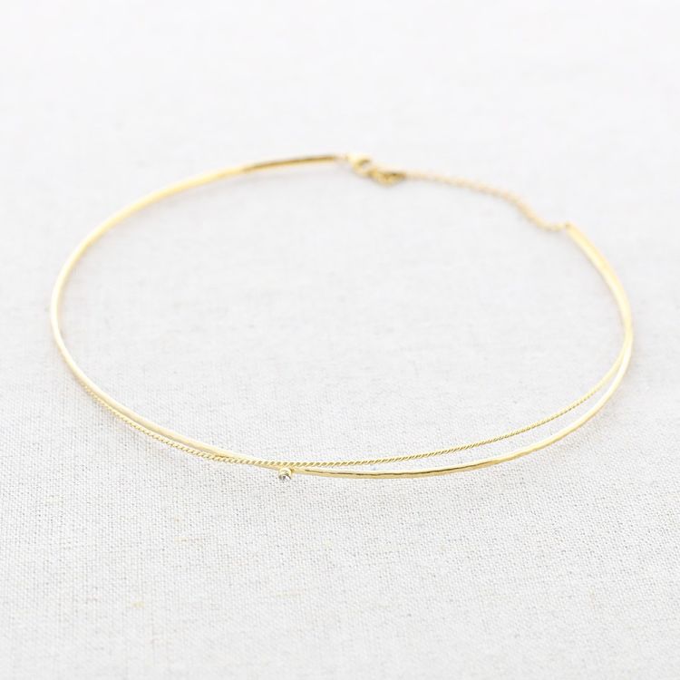 CHOKER ACERO VARIAS TIRAS