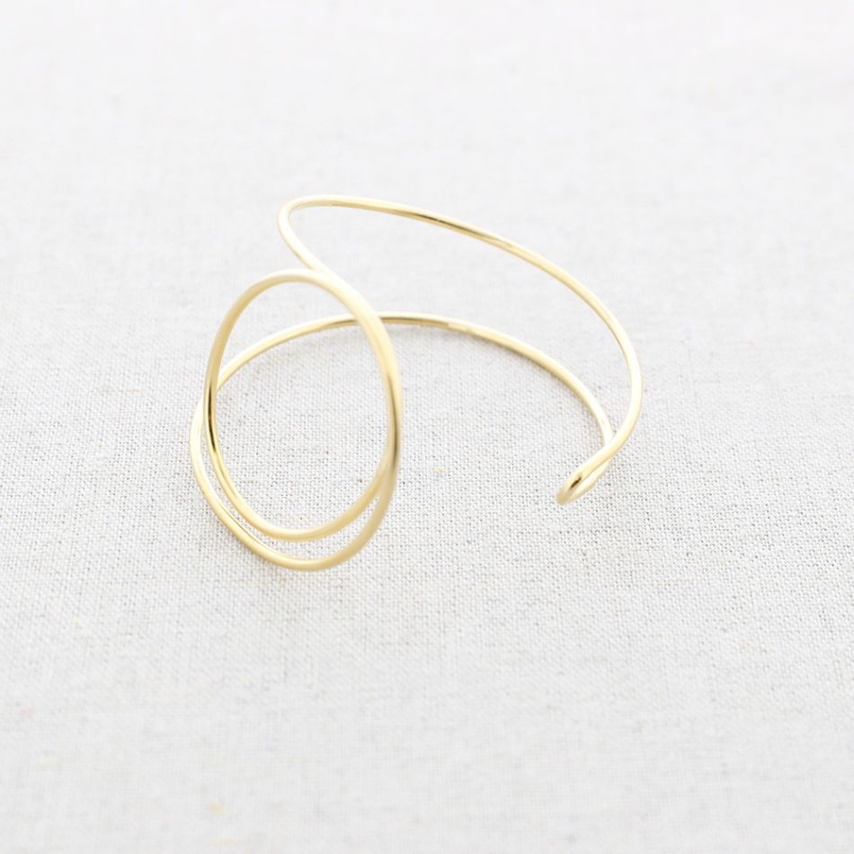 PULSERA ACERO AJUSTABLE FORMA