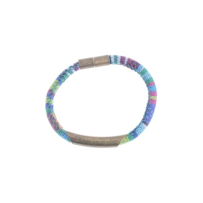 PULSERA  ÉTNICA TUBO