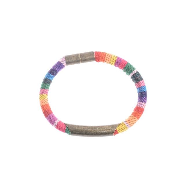 PULSERA  ÉTNICA TUBO