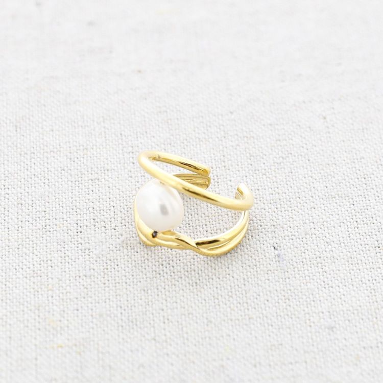 PEARL STEEL RING