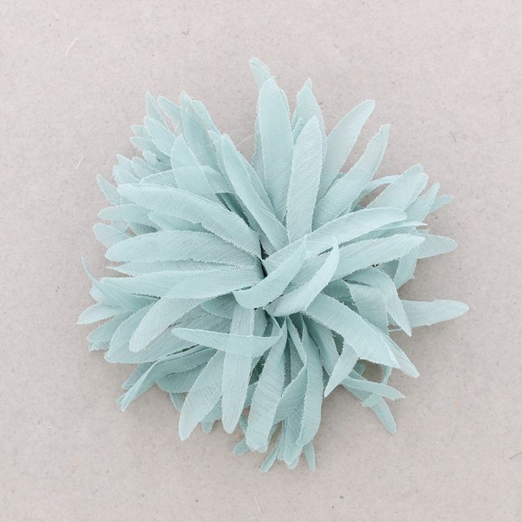 BROCHE FLOR TIRAS 14CM