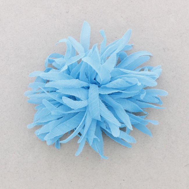 BROCHE FLOR TIRAS 14CM