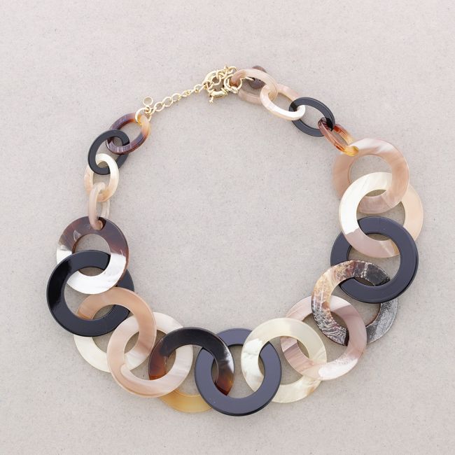 COLLAR ESLABONES RESINA
