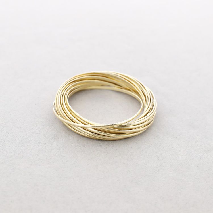 METAL MULTI RING BRACELET