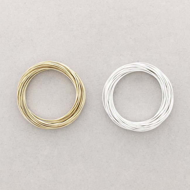 METAL MULTI RING BRACELET