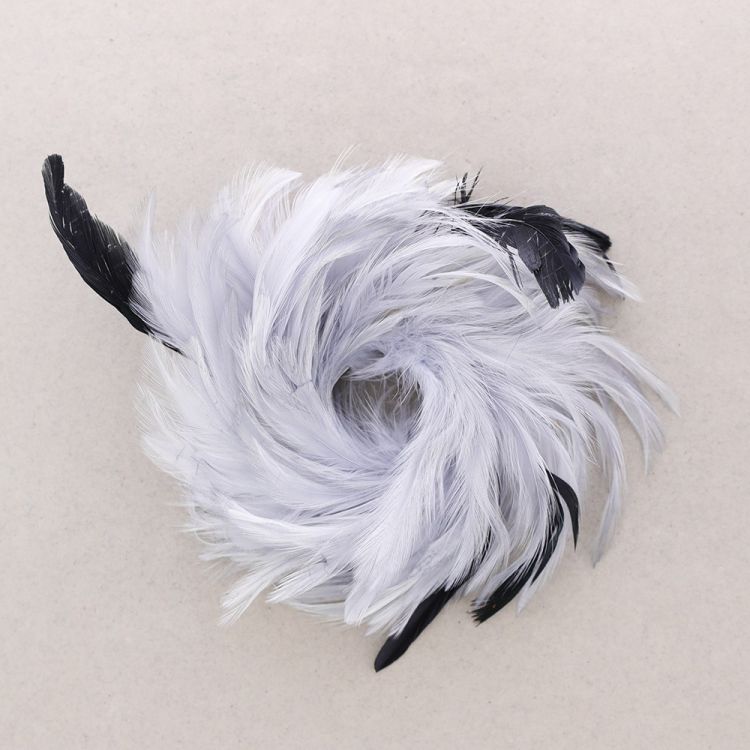 BROCHE PLUMAS DOBLE USO