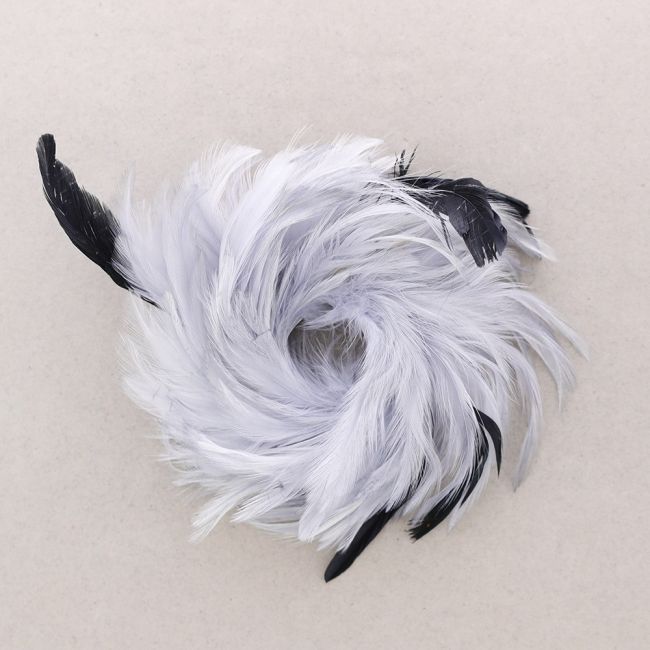 BROCHE PLUMAS DOBLE USO