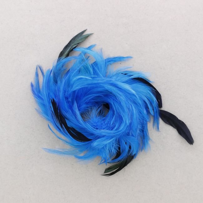 DOUBLE USE FEATHER BROOCH