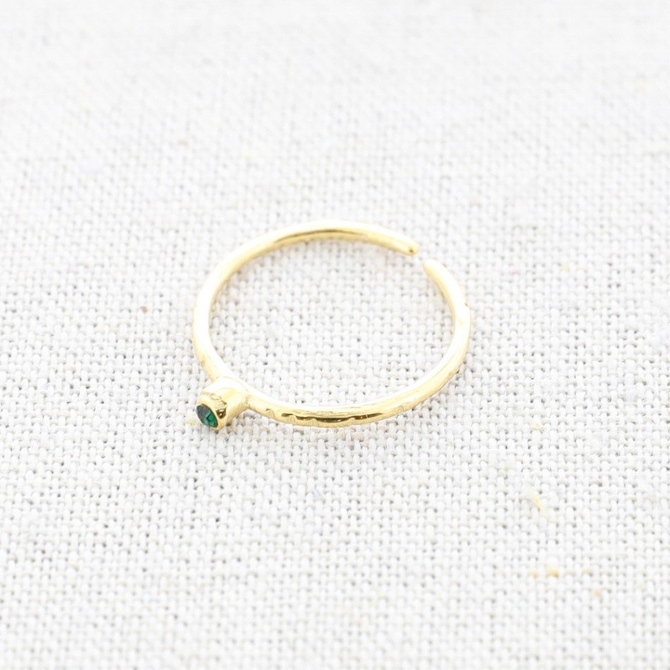 ANILLO ACERO ZIRCONITA