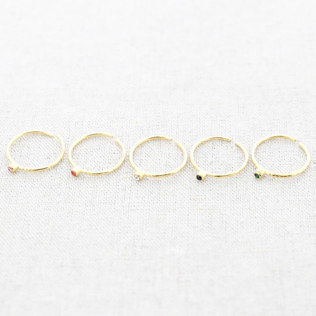 ANILLO ACERO ZIRCONITA
