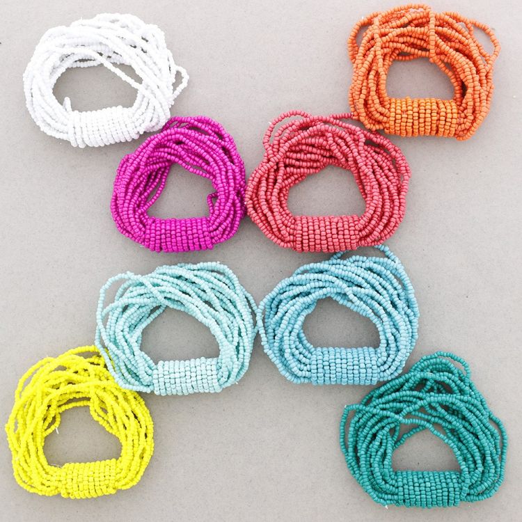 ELASTIC MULTI-ROW BEADED BRACELET 2
