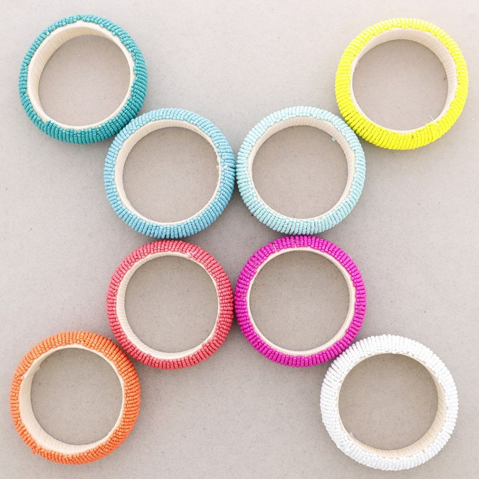 PULSERA RÍGIDA ABALORIOS