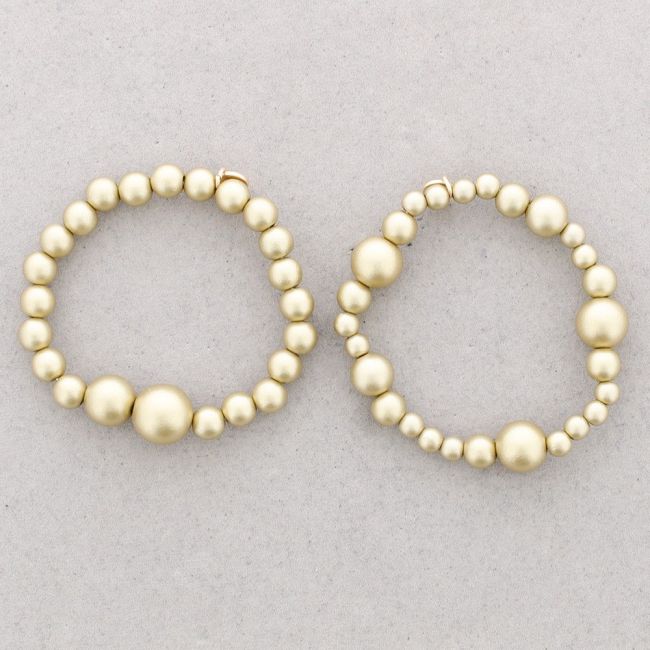 ELASTIC BRACELET WITH METALLIC BALLS