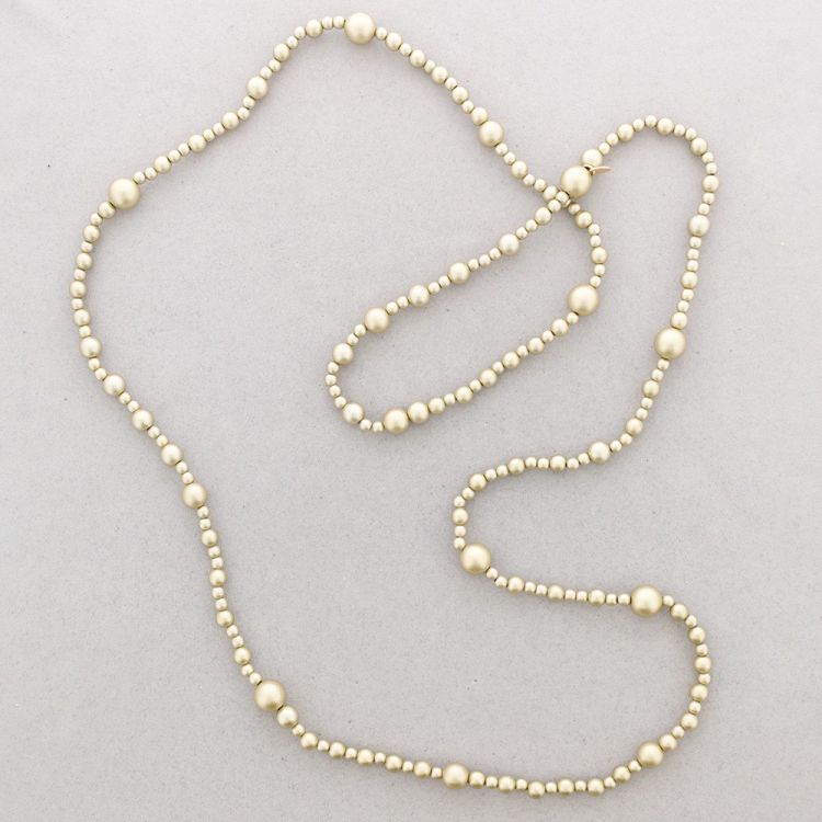 LONG NECKLACE KNOTS ACRYLIC BALLS 1.5M