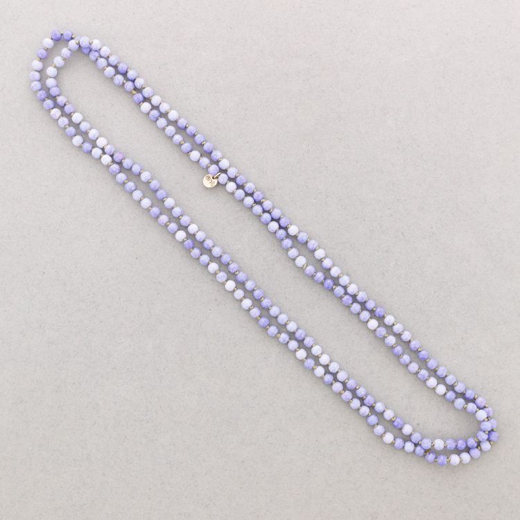 COLLAR LARGO NUDOS BOLAS RESINA 1,5M*6MM