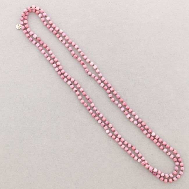 COLLAR LARGO NUDOS BOLAS RESINA 1,5M*6MM