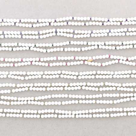 LONG NECKLACE KNOTS RESIN BEADS 1.5M*6MM