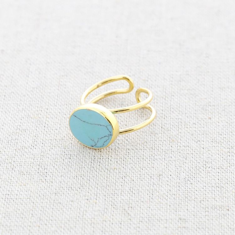ANILLO ACERO PIEDRA