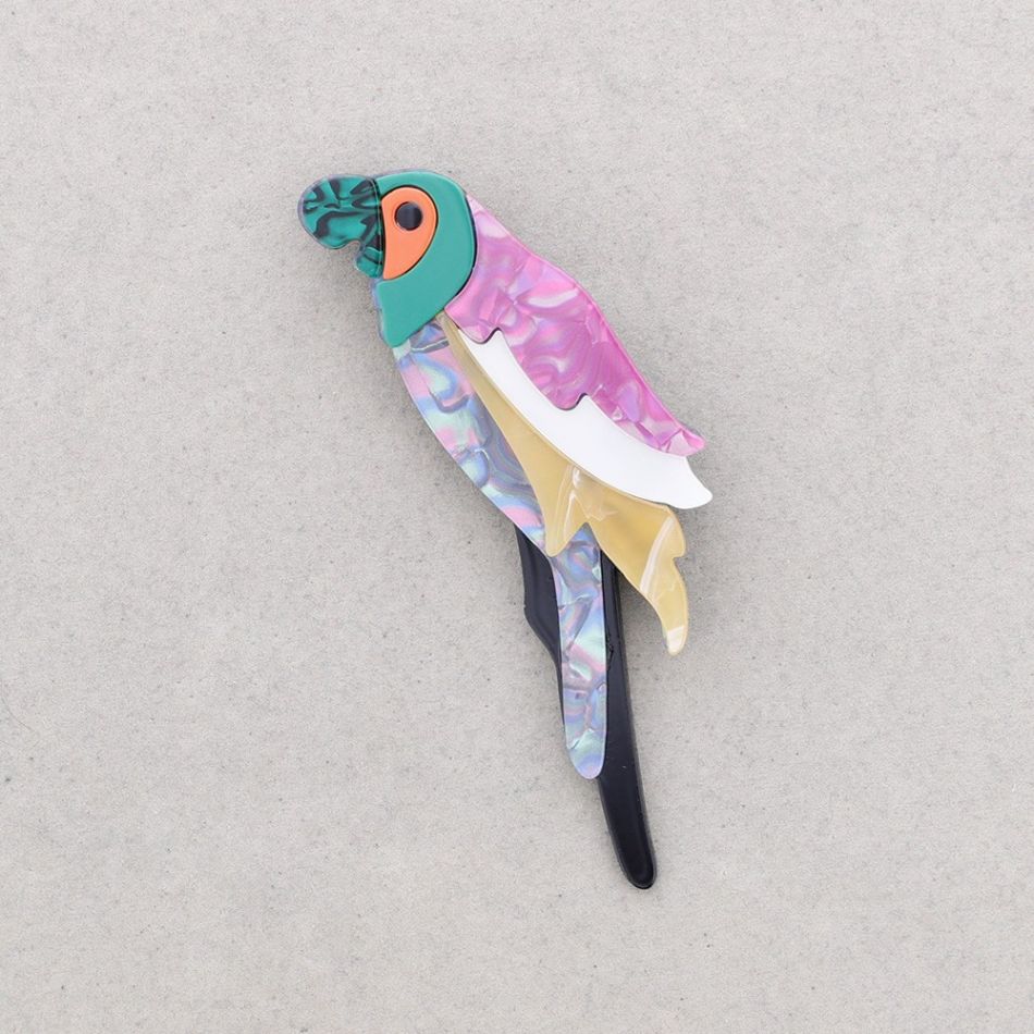 BROCHE LORO RESINA