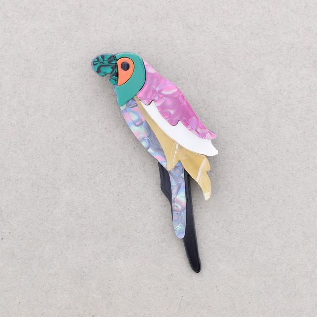 BROCHE LORO RESINA