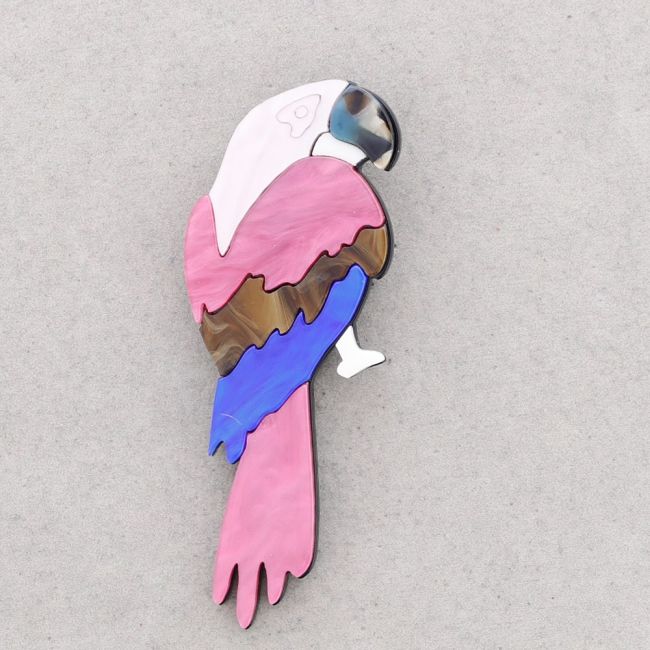 BROCHE RESINA LORO