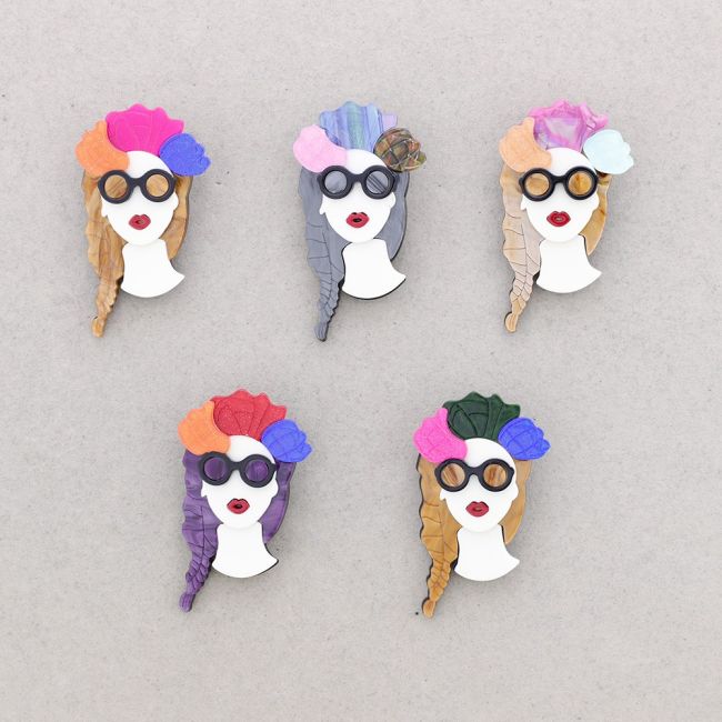 BROCHE RESINA CHICA