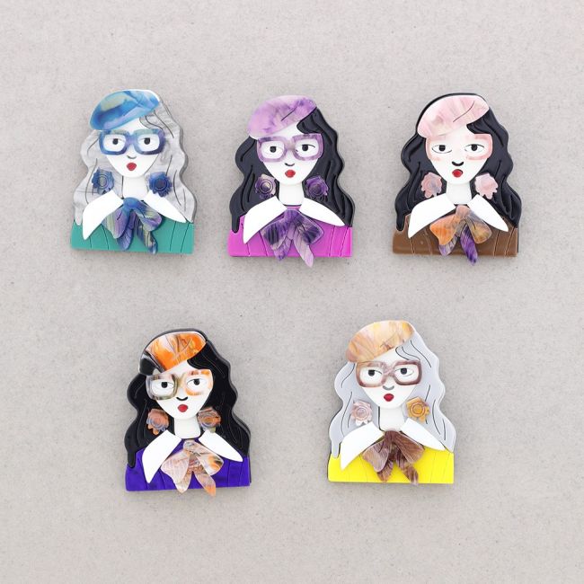 BROCHE RESINA CHICA