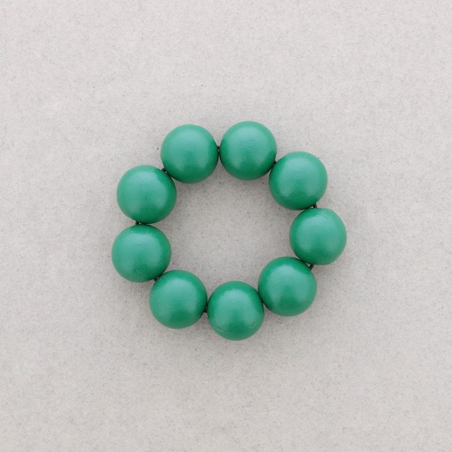 PULSERA ELÁSTICA BOLAS MADERA