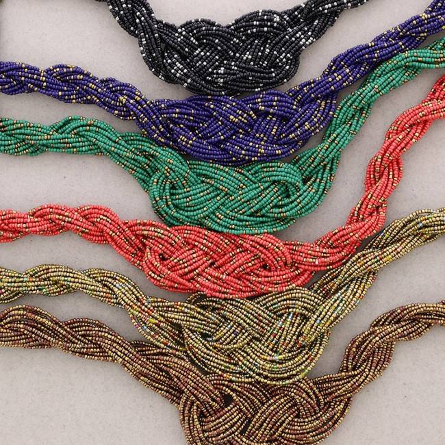BEAD SHORT NECKLACE