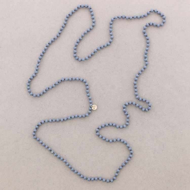 LONG CRYSTAL NECKLACE 1.5Mx6MM