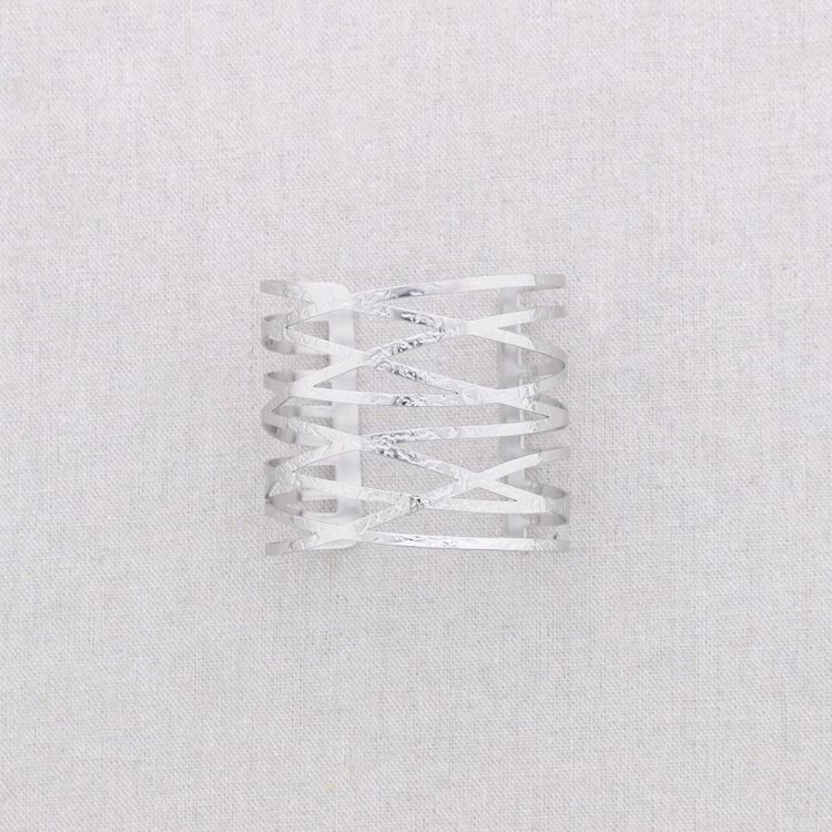 PULSERA ACERO FILIGRANA AJUSTABLE