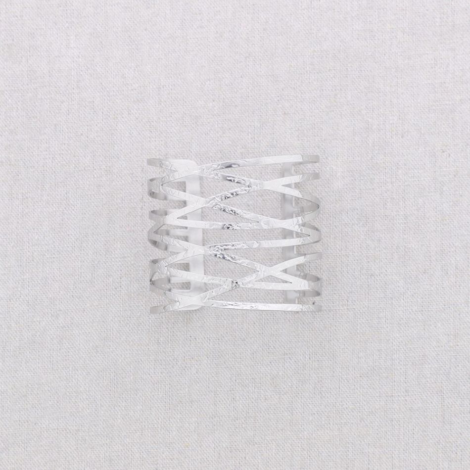 PULSERA ACERO FILIGRANA AJUSTABLE