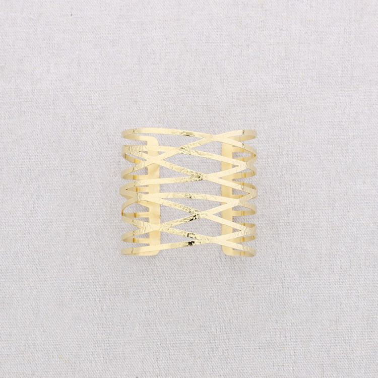 PULSERA ACERO FILIGRANA AJUSTABLE