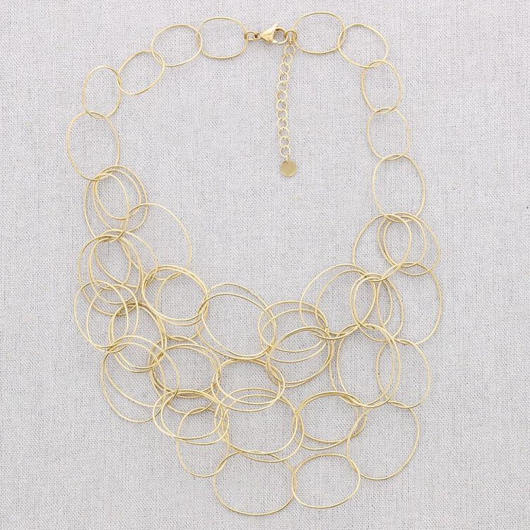 COLLAR BABERO ESLABONES ACERO