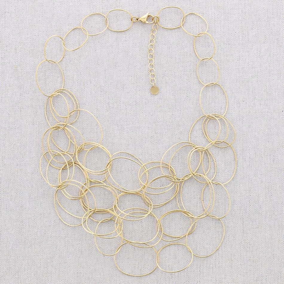 COLLAR BABERO ESLABONES ACERO