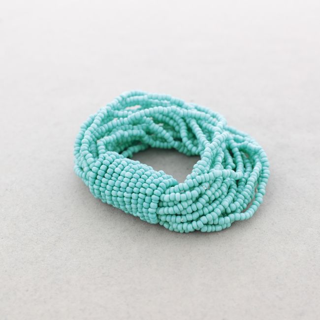 PULSERA ELÁSTICA MULTIFILA ABALORIOS